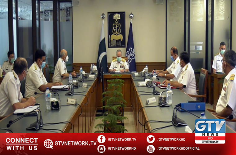 Naval Chief briefed on the ongoing and future projects of Pakistan Navy