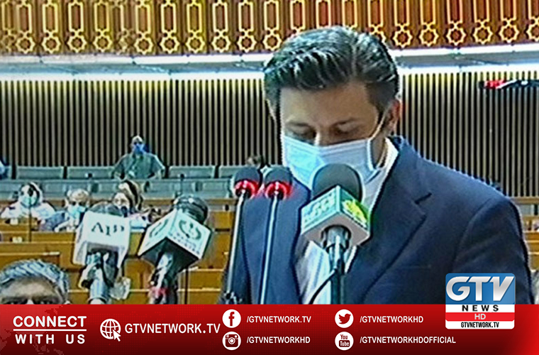 Minister Hammad Azhar presents over Rs7294.9bn fiscal budget for 2020-21