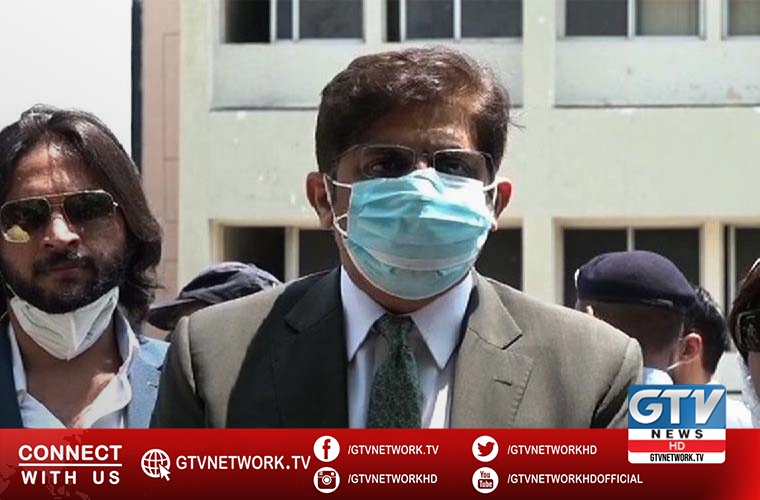 Sindh CM Murad Shah appears before NAB in Islamabad
