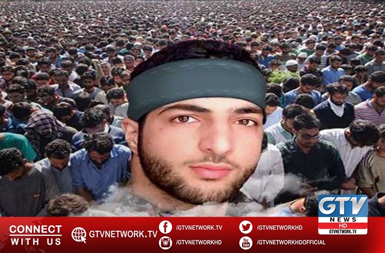 Services of martyr Burhan Wani in Kashmir freedom struggle lauded