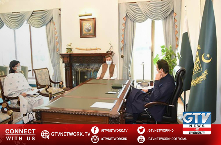 Dr Sania Nishtar briefs PM on Ehsaas Nashonuma programme