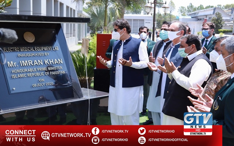 PM Imran inaugurates production facility of indigenous ventilators