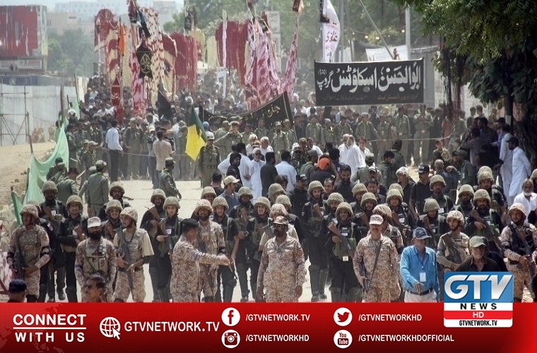 Youm e Ashur being observed to pay homage to Imam Hussain martyrdom