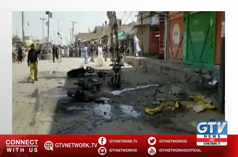 Nine people injured in a bomb blast in Chaman border town