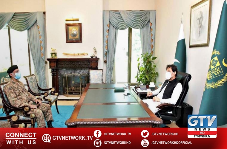 DG Strategic Plans Division calls on Prime Minister Imran Khan