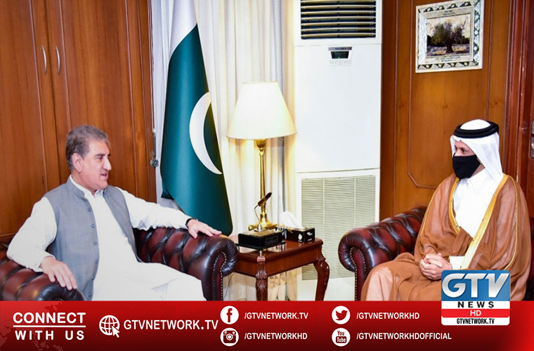 Qatari and Saudi ambassadors meet FM and Senate chairman respectively