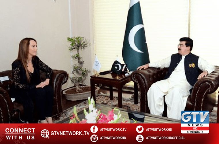 Inter Parliamentary Union president meets Senate Chairman in Islamabad