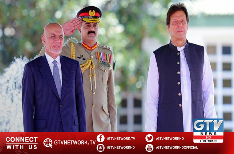 Afghan President calls PM Imran to felicitate on Eidul Azha