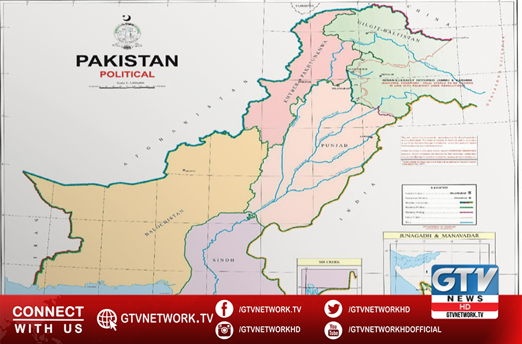Prime Minister Imran Khan unveils new political map of Pakistan
