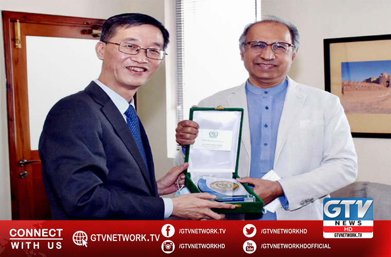 Ambassador of China praises Pakistan for control over pandemic