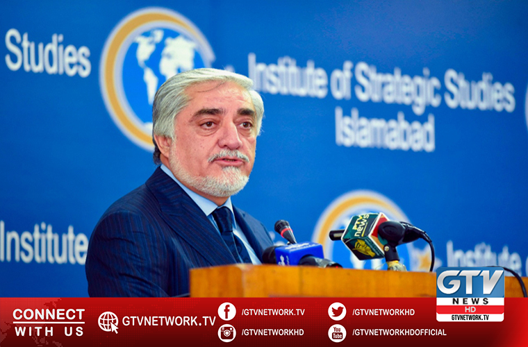 Dr Abdullah Abdullah praises Pakistan role for Afghan peace