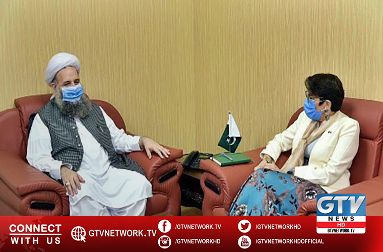 EU ambassador Androulla Kaminara meets Minister for Religious Affairs