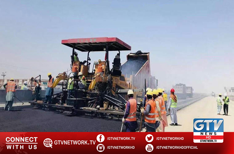80pc work on Gwadar East Bay Expressway completed