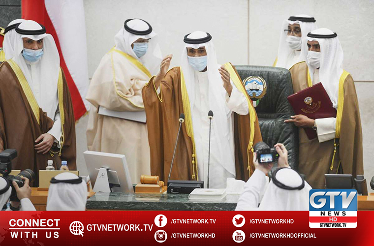 Sheikh Nawaf al Ahmad al Sabah sworn in as new emir of Kuwait today