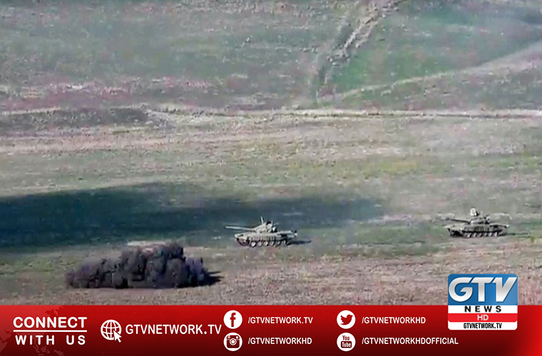 Azerbaijan and Armenia clashes leave 23 dead in Nagorno-Karabakh