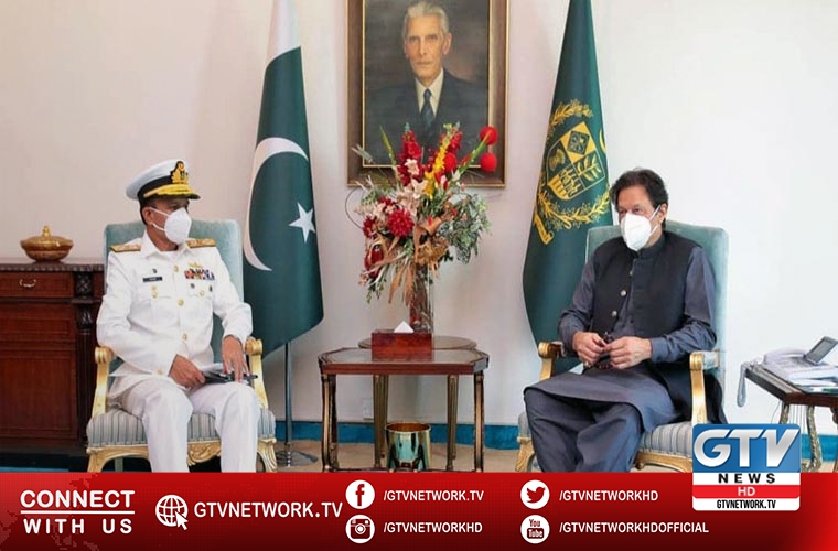 Pakistan Navy chief Admiral Niazi pays courtesy call on Prime Minister