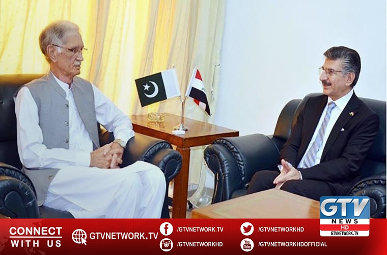 Ambassador of Iraq calls on Defence Minister of Pakistan in Islamabad
