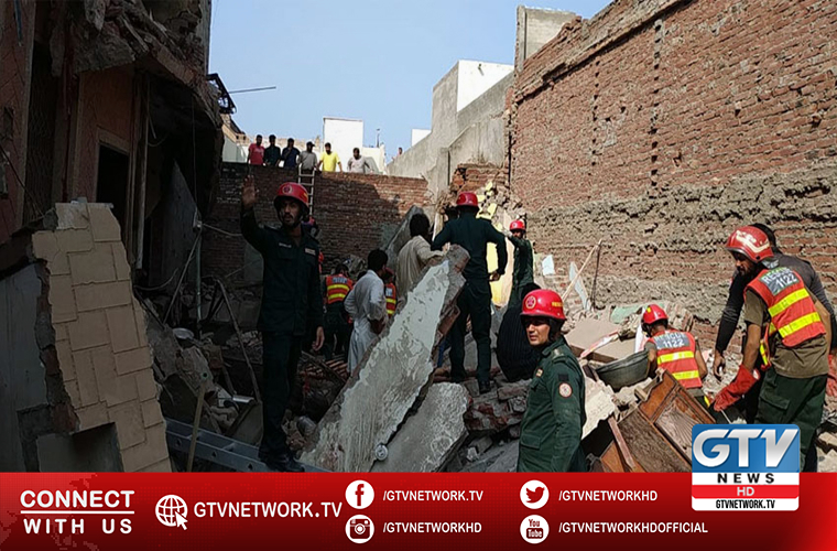 Mother and four children die in roof collapse in Gamber
