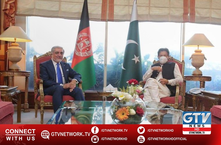Dr Abdullah Abdullah meets PM Imran Khan in Islamabad