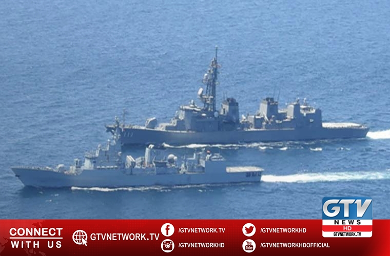 Pakistan Navy participate in Passage Exercise with Japanese Maritime Self Defense Force Ship