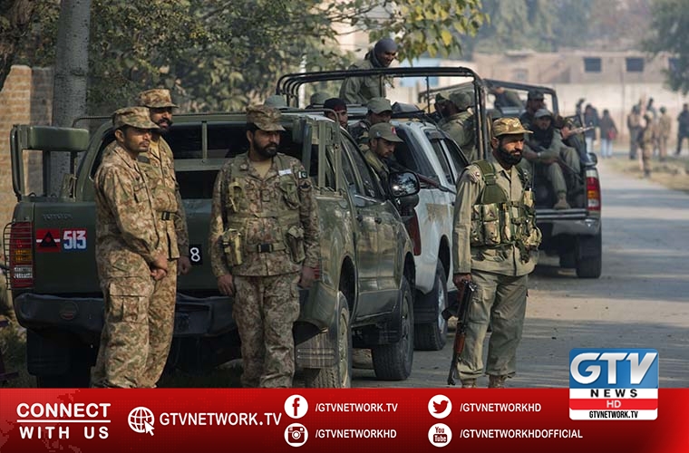 Two terrorists gunned down during security forces operation in Mir Ali