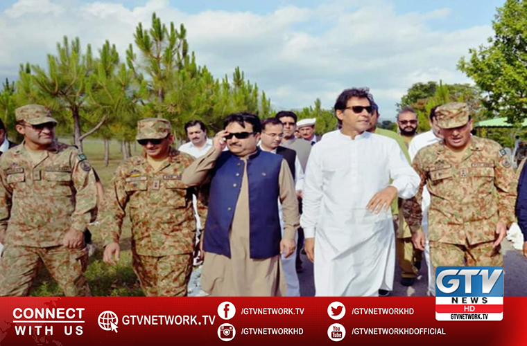 Senator Sajjad Turi and MNAs Gul Dad and Jawad Hussain call on PM