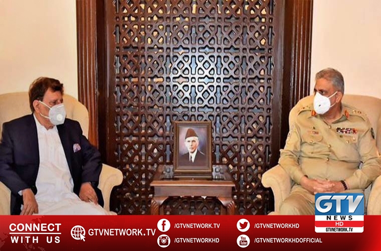 AJK PM and Pakistan Army Chief discuss LoC and IOJK situation