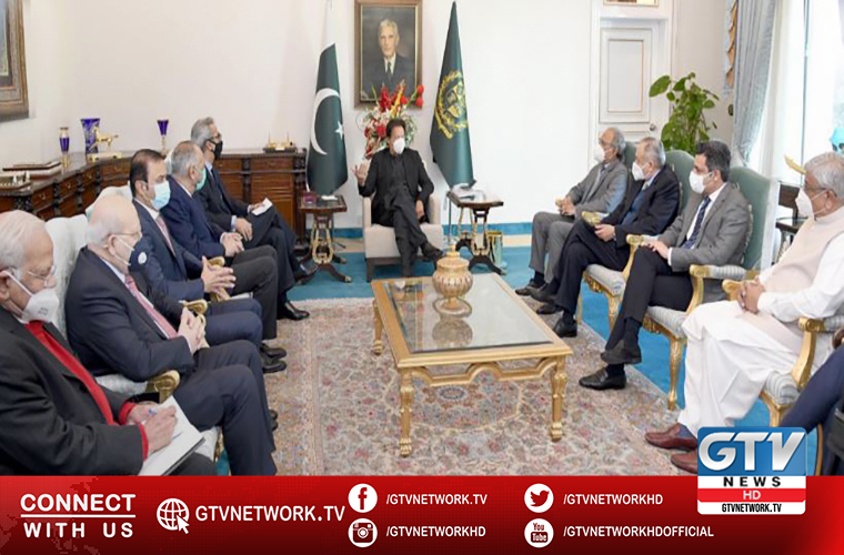 Leading industrialists of the country meet Prime Minister Imran Khan