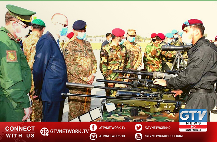 Pakistan Russia joint military exercise DRUZHBA V underway in Tarbela