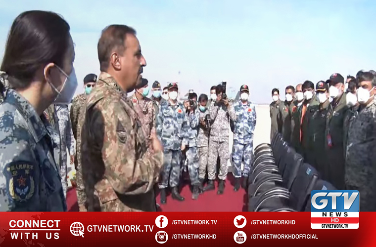 CJCSC General Nadeem Raza witnesses Pak China Joint Air Exercise