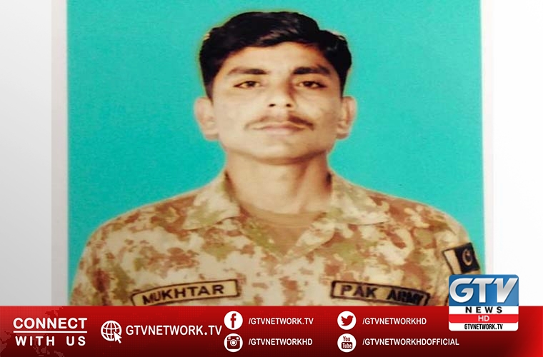 Indian troops unprovoked firing kills a soldier of Pak Army at LoC