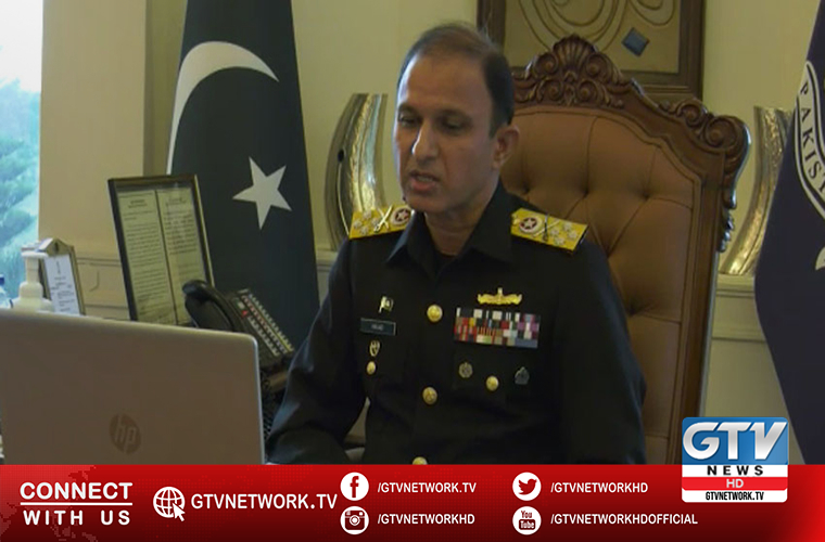 Pakistan Naval Chief meets Saudi Chief of General Staff and counterpart