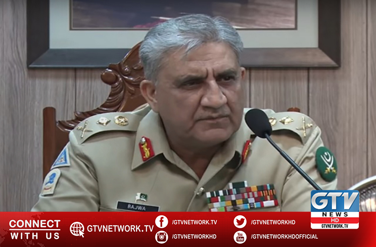 Army Chief visits Sialkot garrison to have update on latest situation