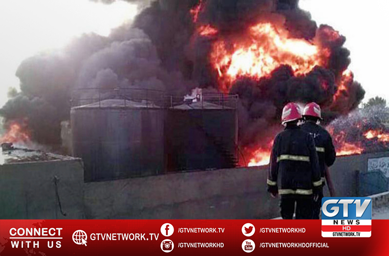 Three burnt live in a furnace oil factory fire in Sheikhupura