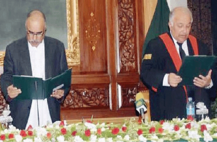 Justice Qaiser Rashid Khan sworn in as Chief Justice Peshawar High Court