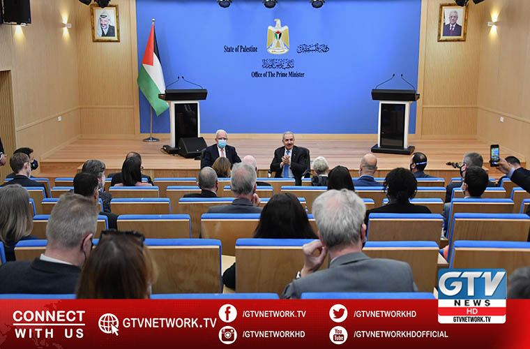Prime Minister of Palestine calls for international pressure on Israel