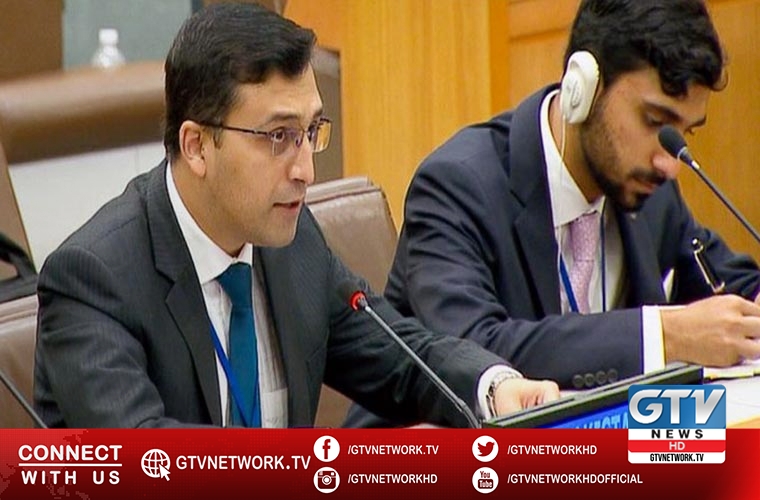 Pakistan at UN rejects Indian false claim over Jammu and Kashmir