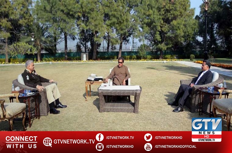Army Chief meets Prime Minister Imran Khan in Islamabad today
