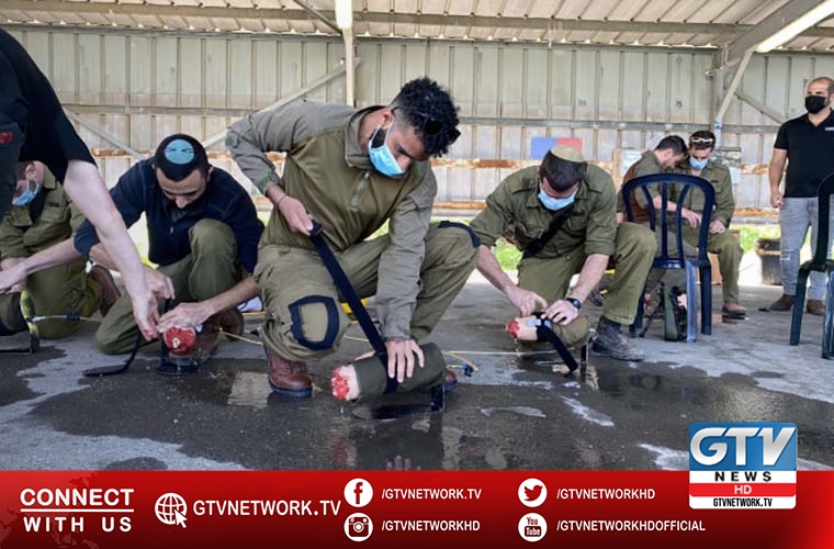 Israeli military training its personnel for war with Lebanon and Palestine