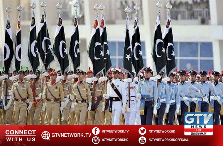 Rescheduled Pakistan Day military parade held in Islamabad