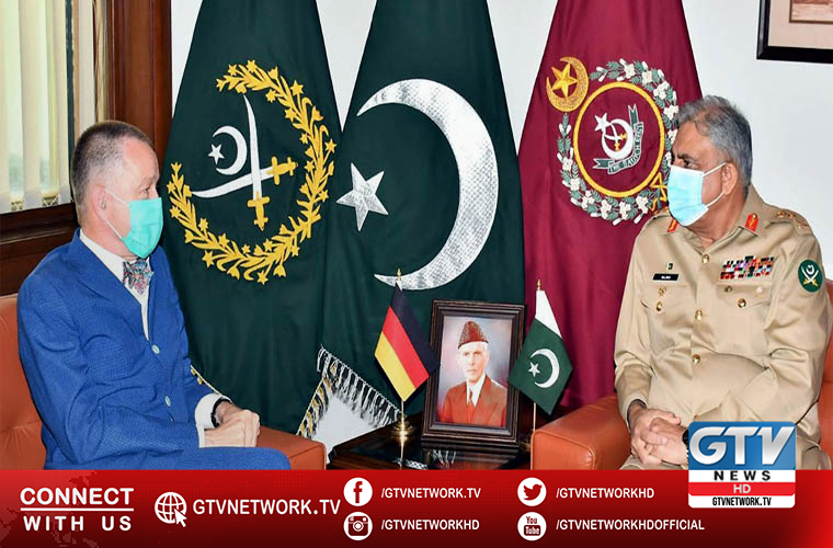 Pakistan Army Chief and German Ambassador discuss cooperation