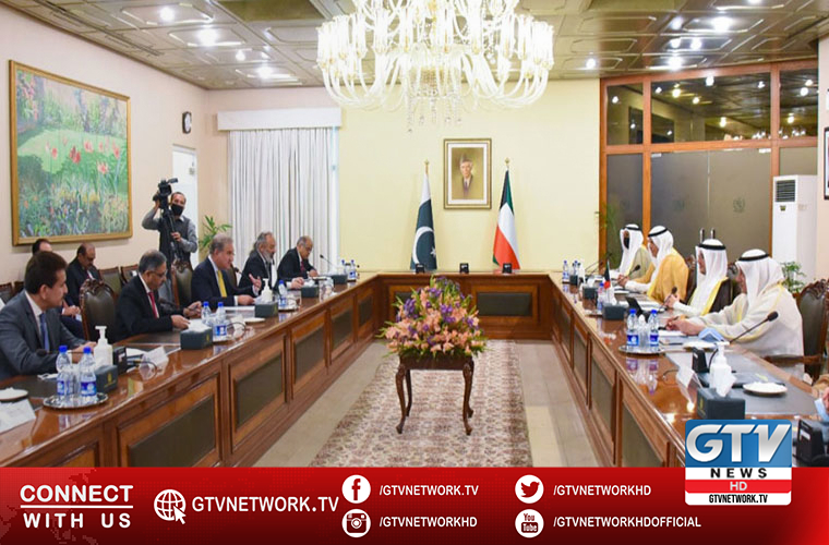FMs for early convening of Pakistan Kuwait Joint Ministerial Commission