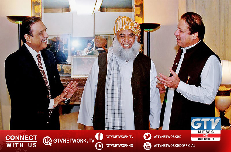 Fazlur Rehman contacts Nawaz and Zardari on latest developments
