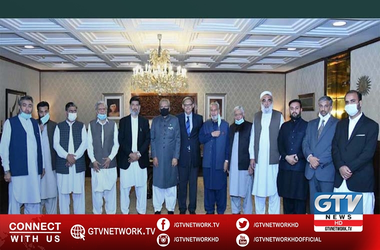 Peshawar Chamber of Small Traders delegations meets President Arif Alvi