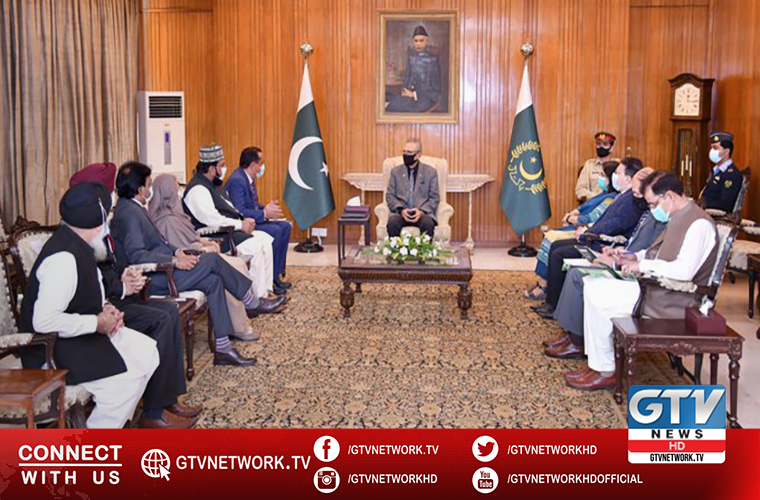 Chela Ram Kewlani led National Commission of Minorities meet President