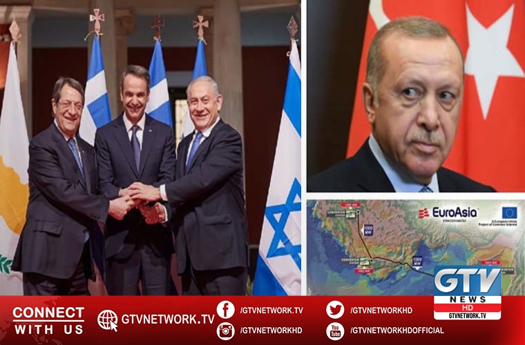 Israel and Greece directed to seek permission from Turkey for undersea cable