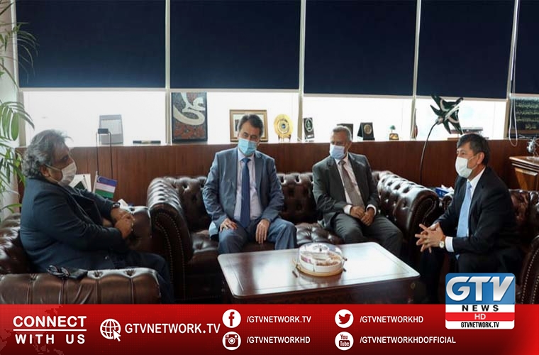 Uzbekistan Railways deputy chairman calls on Minister for Maritime Affairs