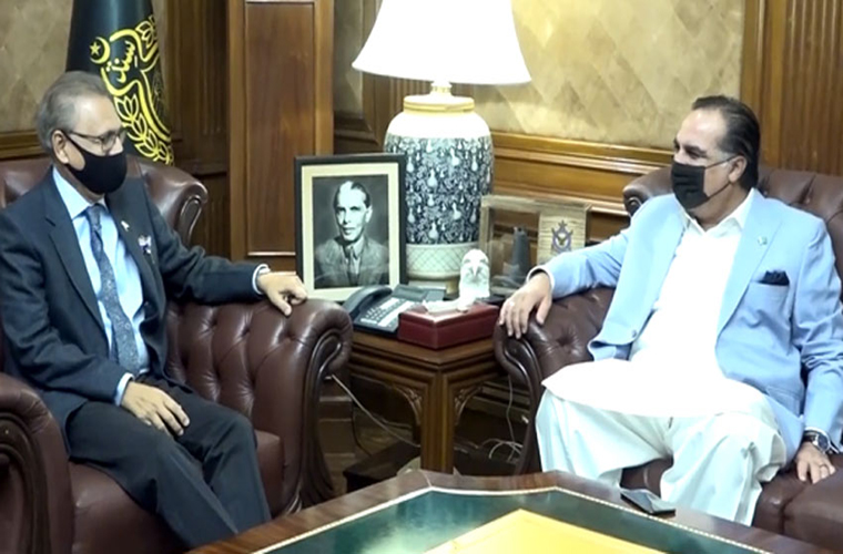 President Alvi underlines prosperity of people of Sindh priority of the PM