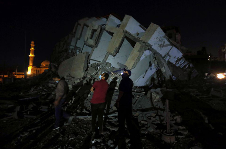 Over 100 Israeli airstrikes raise death toll to 49 in Gaza so far