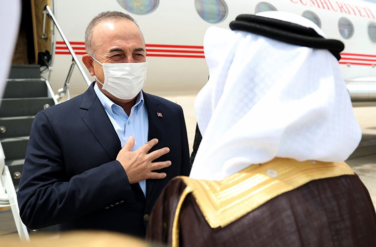 Turkish Foreign Minister reach Saudi Arabia for talks on bilateral relations